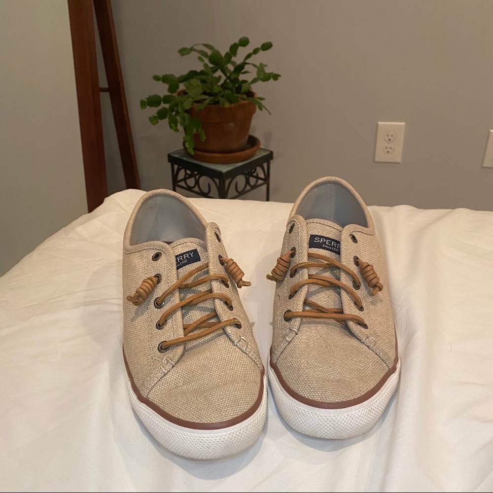 Sperry Slip On Canvas Sneaker